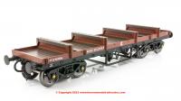 7F-061-008 Dapol BEV Bogie Bolster E Wagon number B924386 in Steam Bauxite livery